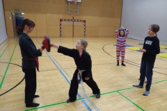 Kinder-Training Ninja Bujinkan Ninjutsu